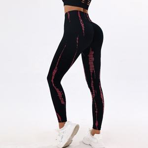 Animal Printed Sublimation Women's <b>Tummy</b> <b>Control</b> Yoga Shorts <b>Gym</b> USA Size <b>Leggings</b> High Waisted Scrunch Butt Tie Dye <b>Leggings</b> - Product Image 6