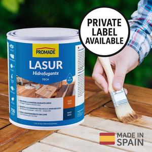 Protector de Madera para Exteriores Personalizable, Laca de Teca a Base de Agua, Sin Solventes, Acabado Mate, OEM/Privado, 4 L - Product Image 1