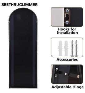 도매 맞춤형 고급 빈티지 전신 거울, 가정용 장식용 대형 살롱 욕실 스탠딩 플로어 미러 - Product Image 6