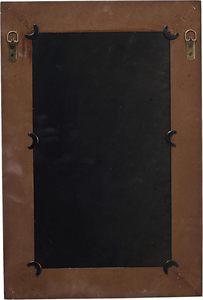 Espejo con marco de madera hecho a mano de primera calidad, estilo rústico, hecho de madera recuperada, Ideal o dormitorio para baño, la mejor decoración de pared - Product Image 4