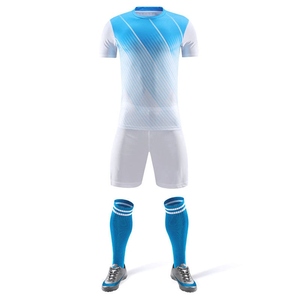 <b>Best</b> Selling Customized <b>Men's</b> Soccer Uniform Short Sleeve Quick Dry Breathable Team Uniform with Front Logo Print - Product Image 1