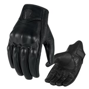 Vente chaude Moto Gants Premium 100% En Cuir Personnalisé Étanche Plein Doigt Racing Confortable Plein Doigt Moto Gants - Product Image 4
