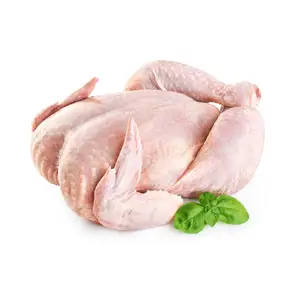 Pollo entero congelado HALAL de alta calidad más vendido al por mayor