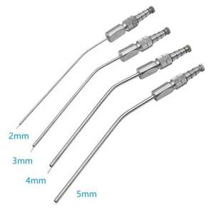 Juego de 4 Tubos Frazier, Instrumentos Quirúrgicos Dentales y ORL, Aspirador, Acero Inoxidable Alemán, Pentax Medic, Aprobado por CE, Manual, Clase I - Product Image 1