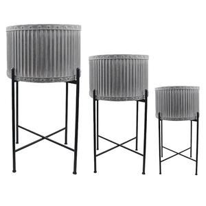 Stylish Flower Pot Floor Planter <b>Plant</b> Stand Inspired by Outstanding mid Century Style Decoration Storage <b>Shelf</b> planters - Product Image 2