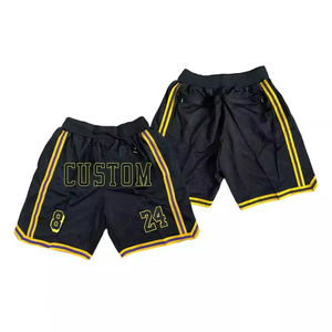 Shorts de sport décontractés en coton biologique de haute qualité, fabriqués au Pakistan, pour hommes, en maille, séchage rapide, avec cordon de serrage, design personnalisé - Product Image 3