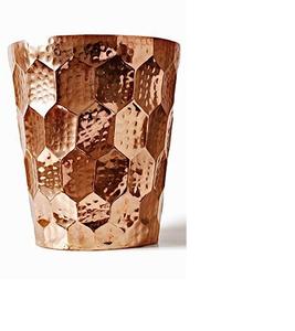 100% verre à vin en cuivre pur meilleure qualité articles de fête faits à la main avec verre à eau gravé au design unique - Product Image 6