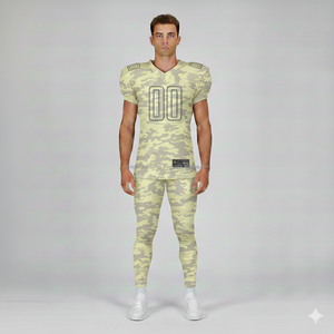 High Quality Customizable Men's American Football Jerseys Breathable Durable Polyester Short Sublimated Printing Football - Product Image 5