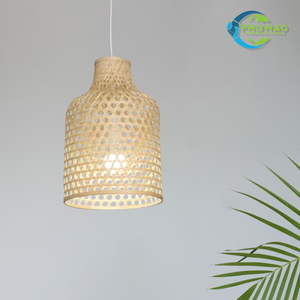 Venta al por mayor vietnamita encantado ratán bambú linterna candelabro para interiores y exteriores decoración del hogar restaurante Resort jardín - Product Image 3