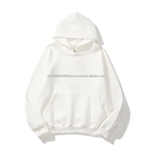 Sudadera con Capucha Personalizada al por Mayor OEM, Sudadera con Capucha Cruzada Cálida de Otoño e Invierno, Unisex, Lisa, Nueva, para Parejas, con Hombros Caídos - Product Image 5