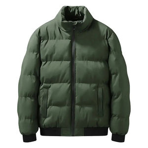 Veste polaire pour hommes Veste d'hiver OEM Logo personnalisé Design Tendance Automne et hiver Nouvelles vestes à col montant pour hommes - Product Image 6