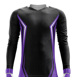 Vente en gros d'uniforme de gardien de but de football sur mesure Nouveau design de vêtements de gardien de but imprimés sur mesure - Product Image 4