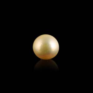 Perle d'eau douce naturelle de 4,35 carats, couleur or, pour la fabrication de bijoux - Product Image 1
