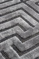 Großhandel Premium Qualität Grau Pier Baumwolle Teppich Teppich Low MOQ Maschine Made Turkey Home Use Skandi navisch Gemustert