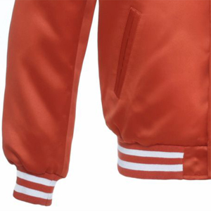 Veste bomber en satin pour homme Elite Street Outfit, intérieur en satin doux, coupe confortable, construction légère, matériau durable, look élégant - Product Image 5