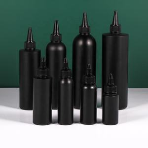 כיתה מזון מותאם אישית צבע ירוק 500 מ ל hdpe שמן זית בקבוק סחוט רוטב קטשופ טוויסט כובע שמן בקבוק שיער עם זרבובית - Product Image 4