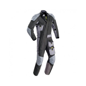 Blouson de moto en cuir et mesh respirant, imperméable, coupe-vent et réfléchissant, avec protection intégrale des membres, pour motards. - Product Image 3