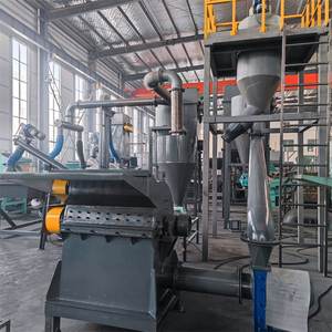 Equipo de trituración de separación de batería de litio completamente automático, pantalla de tambor especial para tratamiento de residuos, planta de reciclaje de batería de litio - Product Image 5