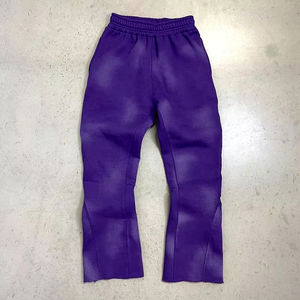 กางเกงวอร์มขาบานทรงลำลองคุณภาพสูงสำหรับผู้ชาย กางเกงผู้ชายน้ำหนักเบา เอวยางยืด กางเกงวอร์มขาบานผ้าไม่ทอ - Product Image 3