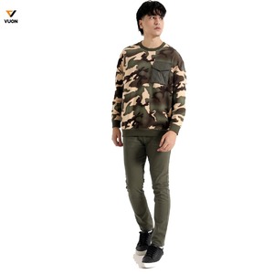 เสื้อสเวตเชิ้ตแขนยาวทรงแร็กแลน คุณภาพสูง 260gsm ผ้าฝ้าย 100% ทรงหลวม สไตล์ฤดูหนาว สีพื้น รับสกรีนโลโก้ตามสั่งจากโรงงาน - Product Image 2