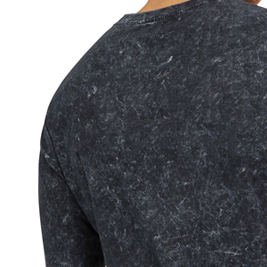 เสื้อยืดผู้ชายโอเวอร์ไซส์สไตล์วินเทจซักได้ไซส์ใหญ่พิเศษผ้าฝ้าย100% โลโก้ด้านหน้าสำหรับผู้ชายและผู้หญิงขายส่ง - Product Image 5