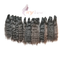 Cheveux 100% Super Double Drawn avec prix d'usine, mèches de cheveux ondulés non traités à ondulation lâche, cheveux bruts vietnamiens Double Drawn
