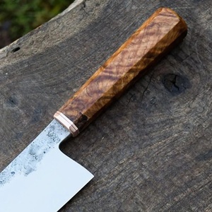 Couteau de chef JEXMOO personnalisé fait à la main en acier inoxydable, multifonctionnel, avec étui en cuir pour une utilisation en cuisine - Product Image 4