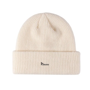 หมวกบีนนี่ไหมพรมฤดูหนาวทุกสี หมวกนุ่มอุ่นสำหรับทุกเพศ หมวกทรงสกัลแคปยืดหยุ่น รับทำโลโก้ตามสั่ง ผู้ผลิตจำนวนมาก - Product Image 6