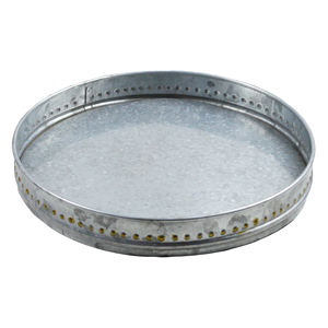 Plateau de service en fer galvanisé à très bas prix, utilisation pour la maison, le salon, l'hôtel, le Bar, les mariages - Product Image 4