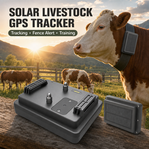 Traceur <span class=keywords><strong>GPS</strong></span> solaire G10 en gros pour bétail, 15000 mAh, 4G, pour bovins, ovins, équins, avec application gratuite, alerte géofence et entraînement à 3 niveaux - Product Image 3