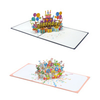 Proveedor de Tarjetas de Felicitación 3D Pop-up de Vietnam HMG, el Regalo Perfecto para Cumpleaños de Clientes