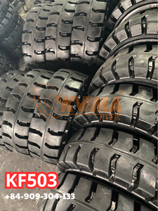 Neumático sólido KUMA KF503 para carretillas elevadoras-5,00-8 6,00-9 6,50-10 7,00-12 8,15-15 8,25-15-Calidad superior, la mejor opción-Hecho en Vietnam - Product Image 3