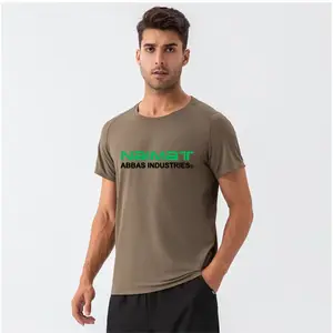 Wholesale New High Quality Custom Manufacturers Original Men's T-Shirts Sport Clothing For Men Gym T Shirt With Logo
