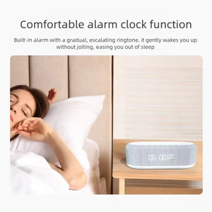 4 in 1 Smart <b>Clock</b> Temperature Display 15W Fast Charger Night Light Wireless Charging Lamp for <b>Bedside</b> Desk Bedroom - Product Image 2