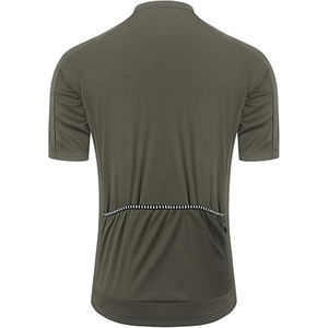 Camiseta de Ciclismo de manga corta para hombre, transpirable, de secado rápido, para bicicleta de carretera, con bolsillos, reflectante, ropa deportiva Reversible - Product Image 2