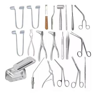 Juego de Instrumentos Quirúrgicos de Acero Inoxidable de Primera Calidad de 22 Piezas para Septoplastia Manual, para Cirugía de Septo y Nariz |   Herramientas de Cirugía Plástica - Product Image 1