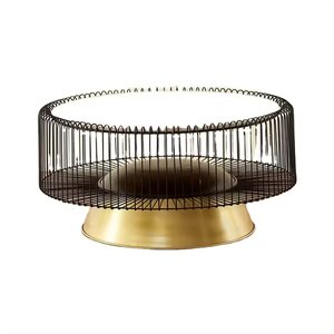 Forme ronde exclusive en métal et marbre de qualité, design standard, mauvaise chambre, table basse décorative pour canapé, faite à la main - Product Image 5