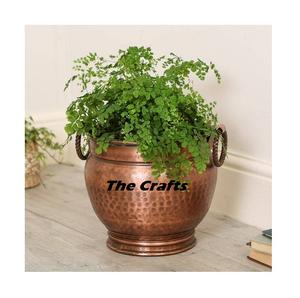 Fabulous Design Planters With Floor Stand Set Of 2 Iron <b>Plants</b> Pots For Indoor And Outdoor Decoration Use - Product Image 4