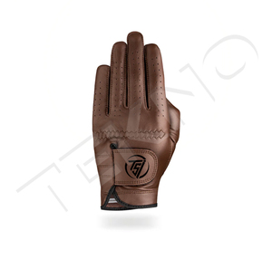 Gants de golf en cuir de mouton de haute qualité avec logo personnalisé Prix raisonnable Service de logo personnalisé de haute qualité - Product Image 1