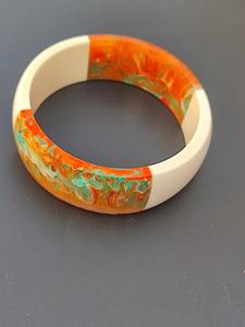 ชุดกำไลข้อมือเรซินที่ทันสมัยพร้อมฟอยล์ฝังสำหรับเพื่อนเจ้าสาวให้ของขวัญและคืนของในราคาต่ำสุดโดย aaliyan impex - Product Image 3