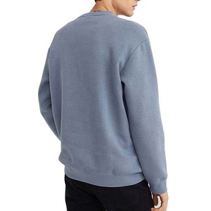 Best Selling 100% Cotton <b>Fleece</b> Pullover Crew Neck Men's Winter <b>Sweatshirts</b> Regular Fit Long Sleeve Hoodies Embroidered - Product Image 2