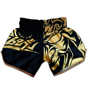 Pantalones Cortos de Boxeo de Artes Marciales de Muay Thai de Primera Calidad, Pantalones Cortos de Kickboxing para Entrenamiento de Boxeo, Lucha, Jiu Jitsu, Kimono - Product Image 1