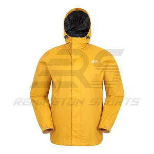 Offre spéciale Veste de pluie coupe-vent teintée imperméable pour homme Tailles personnalisées Col à capuche Vestes de pluie d'hiver en plein air - Product Image 1