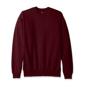 Sudaderas de algodón 100% con bajo MOQ 100% algodón transpirable y ligero liso teñido hombres sudaderas - Product Image 3