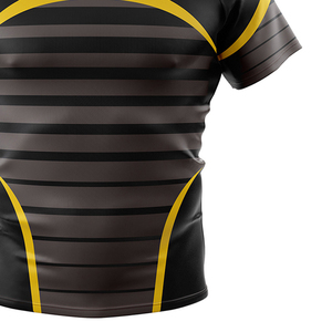 Maillot de rugby pour hommes et femmes, tendance et extensible, disponible à un prix raisonnable, service OEM - Product Image 4