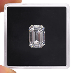Diamant de laboratoire taille émeraude 2.00 carats VVS2 clarté IGI certifié prêt pour le montage de bijoux personnalisés meilleur pour les bagues solitaires - Product Image 3