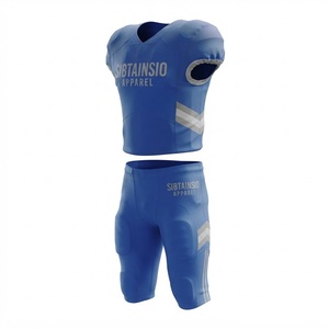 Uniforme de football américain personnalisé pour hommes, uniforme de football américain pour femmes, uniforme de football américain unisexe pour vêtements de sport - Product Image 4