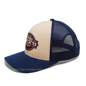 Sombreros de camionero de ala precurvada de alta calidad, logotipo personalizado, nuevo diseño, estilo deportivo, gorras de moda para ciclismo, uso informal al aire libre - Product Image 2