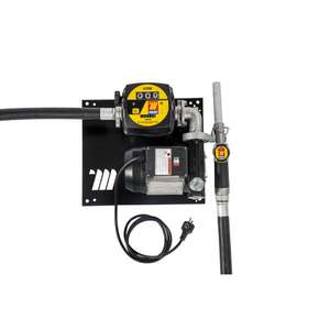 Meclube-Distributeur mural compact diesel 115V avec débitmètre 100 Lt/min - Product Image 1