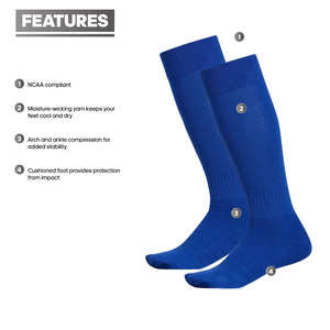 Chaussettes de sport en tissu tricoté, chaussettes tendance pour hommes et femmes - Product Image 6